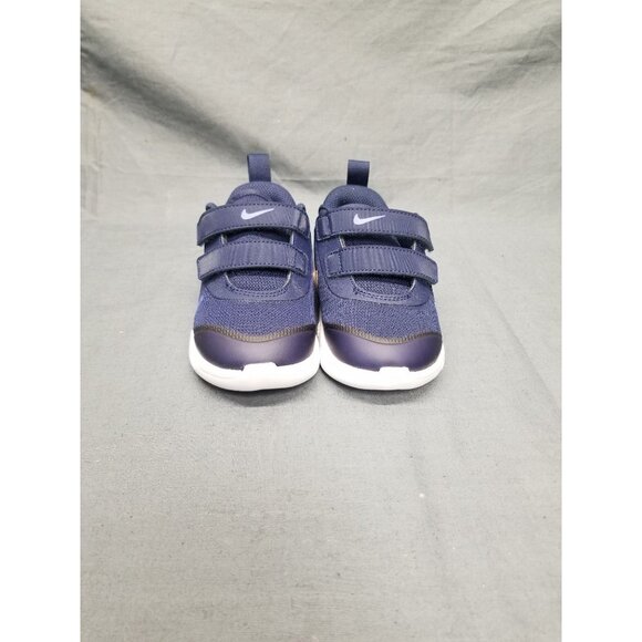 Nike Omni Multi-Court Sneakers Slip-On Blue Orange Size 8 DISPLAY MODEL! - Picture 4 of 6